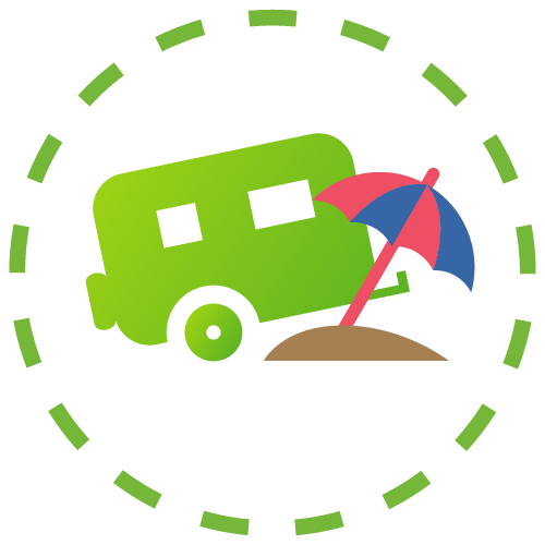 Monnayeur automatique CashMag installé dans un camping