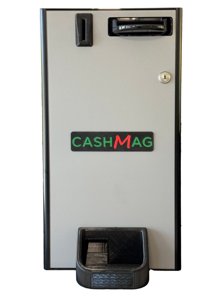 Monnayeur automatique CashMag F26 compact et sécurisé